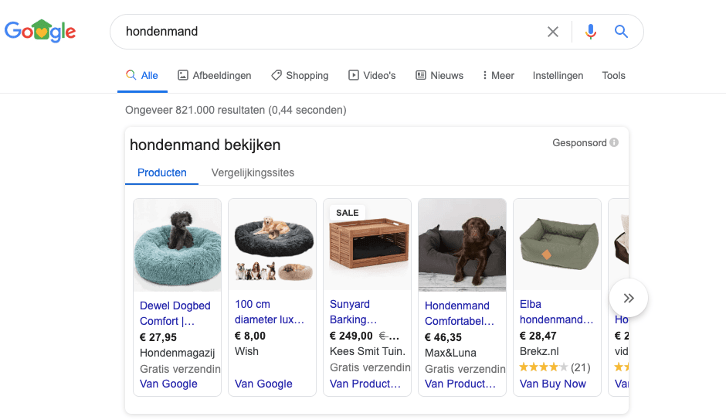 Google Shoppin gratis