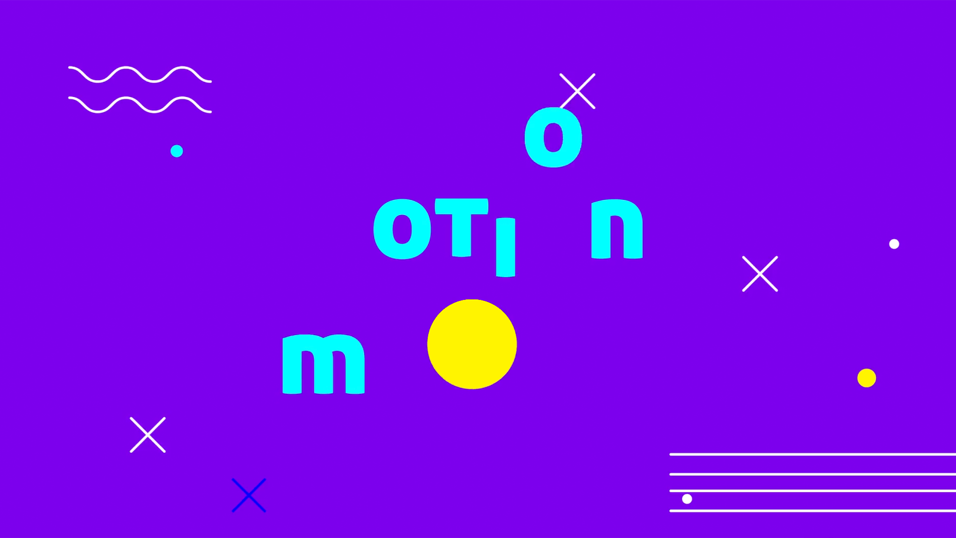 Motion-graphics animatie stijlen