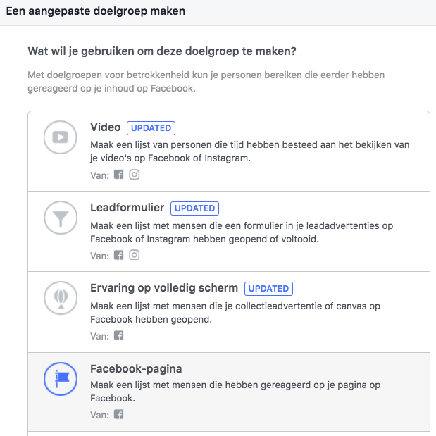 FB Advertentie tips